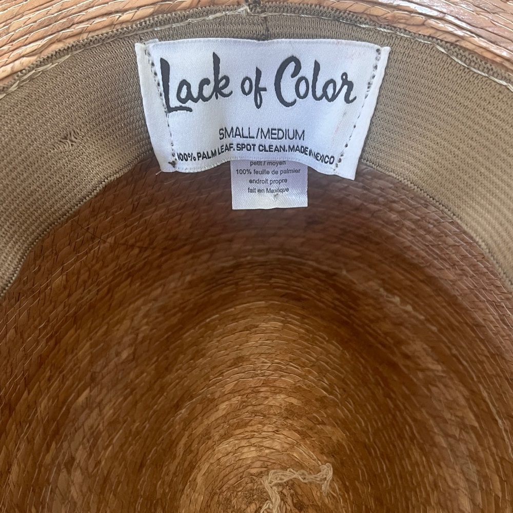 Lack Of Color Straw Sun Hat - Picture 5 of 7
